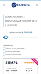 Mobile Screenshot of huiput.fi